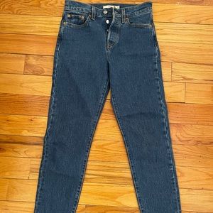 Levis wedgie jeans charleston stroll size 25